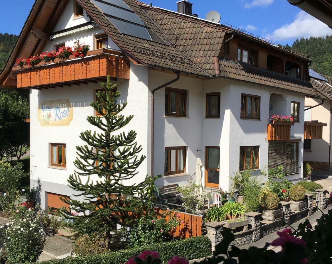 Pension Haus Rose Oberharmersbach Dış mekan fotoğraf